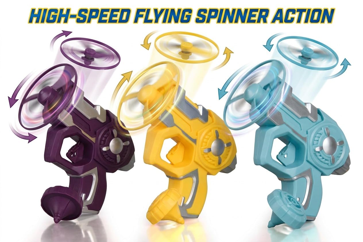 Flying Disc Launcher Toy for Kids