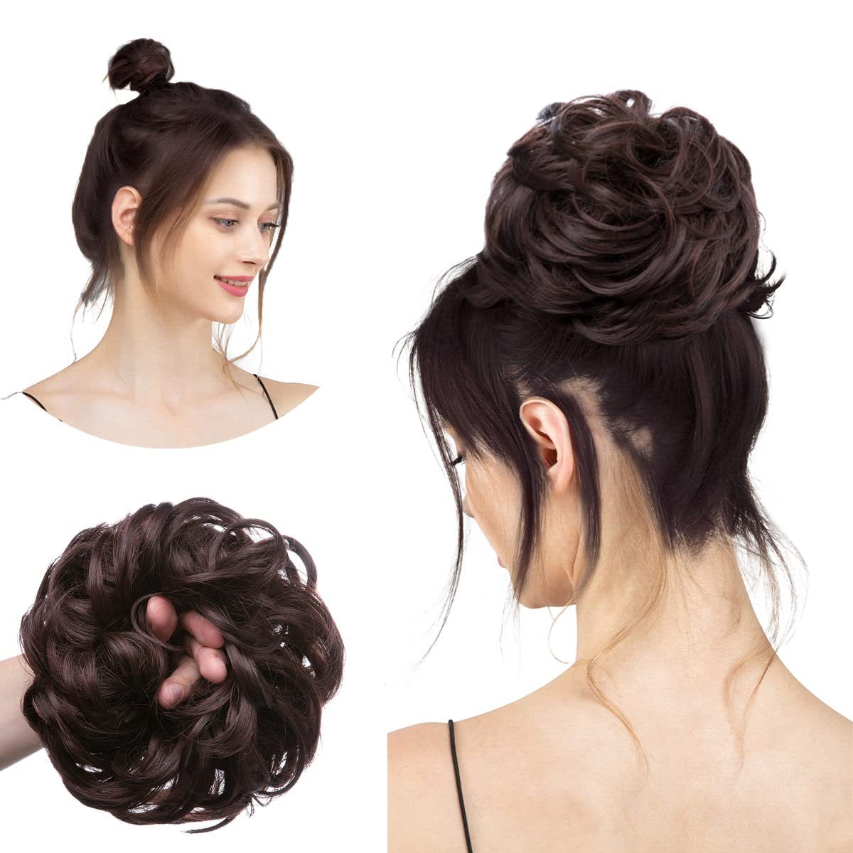 Messy Hair Bun