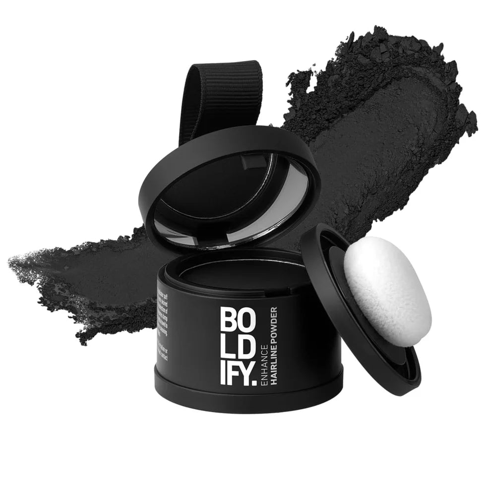 Bald Spot Concealing Hair Powder - Black