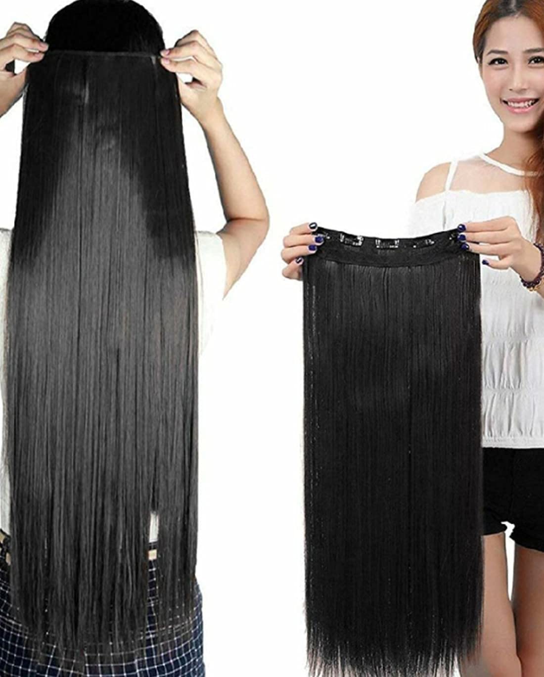 5 Clips Hair Extension - 24 inches