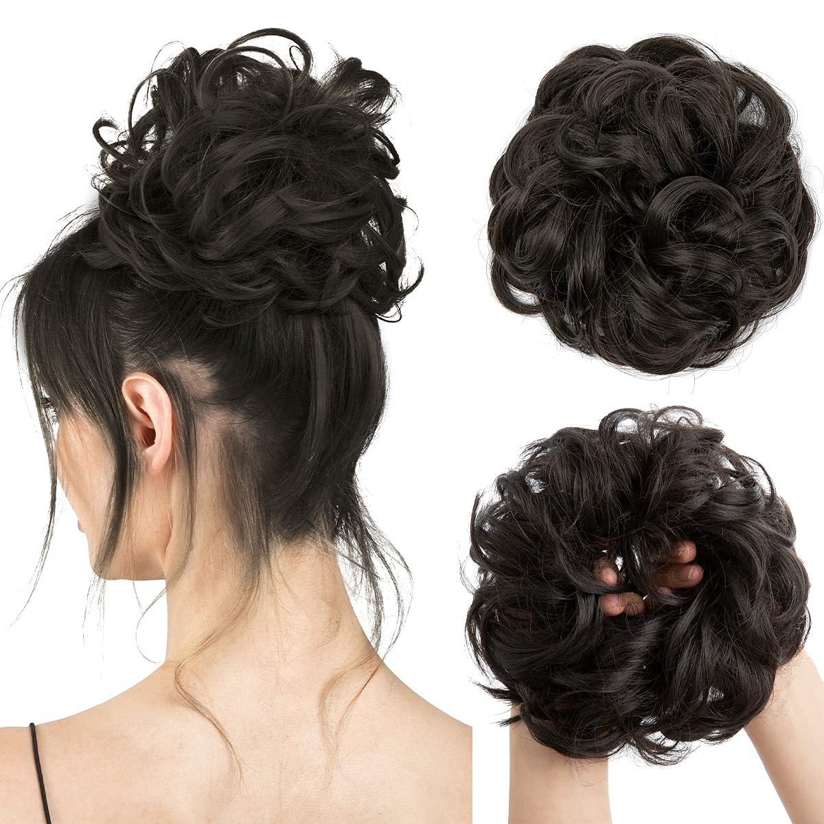Messy Hair Bun
