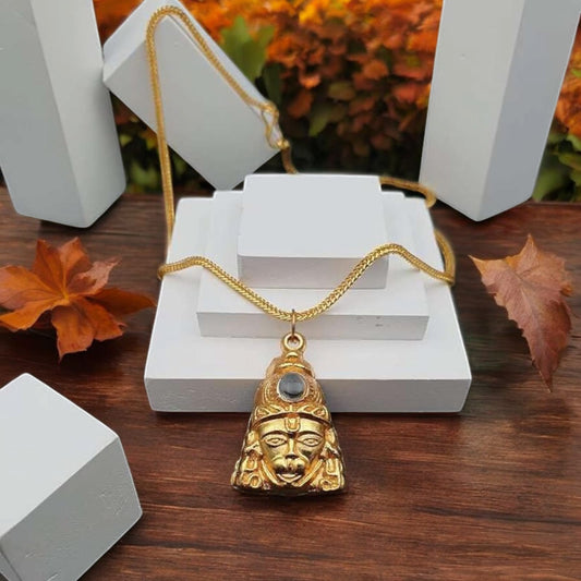Hanuman Chalisa Laser Locket with chain
