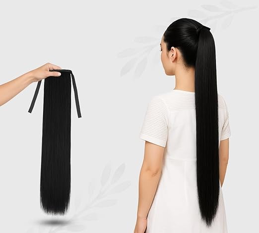 Ribbon Ponytail Hair Extension - 24 inches