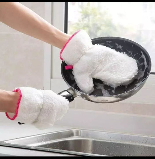 Bamboo Gloves for Dish-Washing