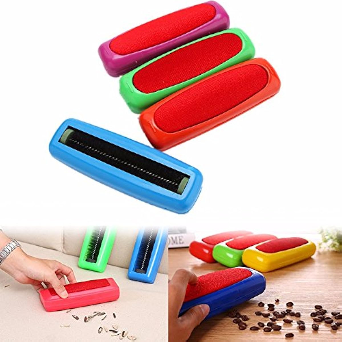 2 in 1 Lint & Dust Remover - Bed sofa carpet cleaning Brush