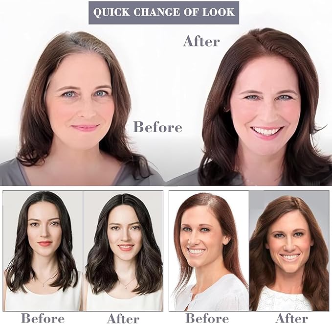 5 Clips Hair Topper