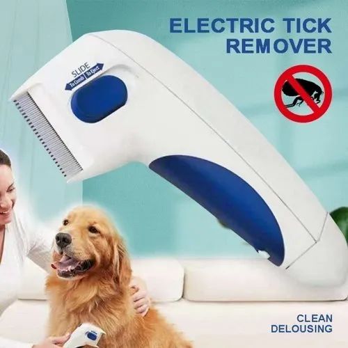 Flea Doctor Electric Comb for Dogs & Cats - Instant Flea & Tick Killing