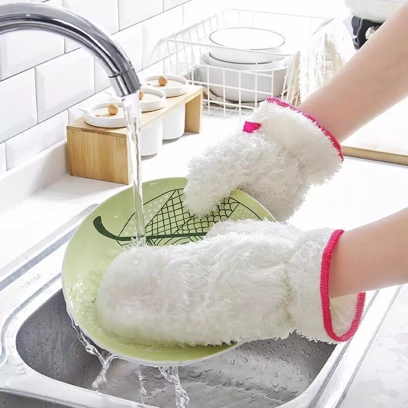 Bamboo Gloves for Dish-Washing